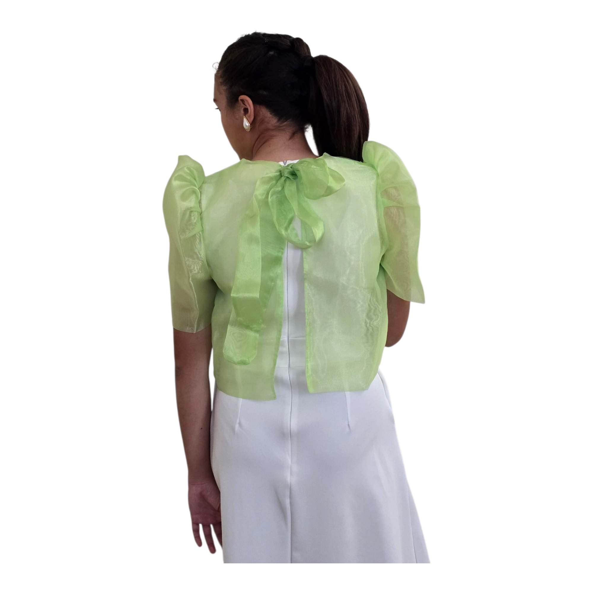 Wendylou Traditional Filipiniana Kimona Top