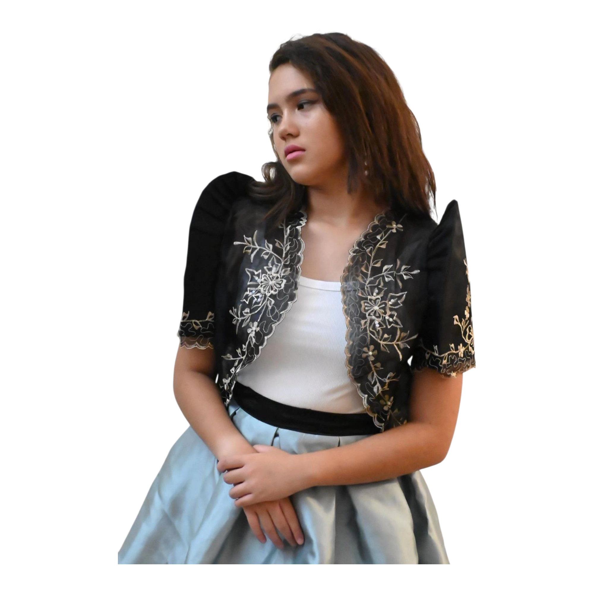 Jade Pinya Filipiniana Bolero